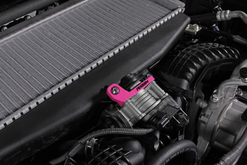 Subaru WRX TMIC Bracket - Perrin Performance - Hyper Pink - `22-`25